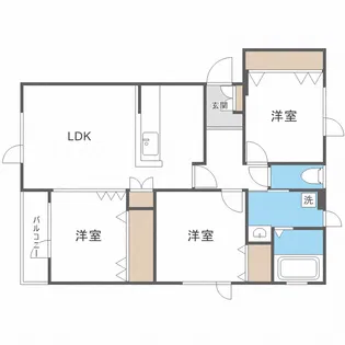Primurose.F【1階】の間取り