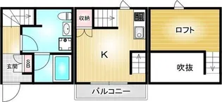 Casa Grigio(カーサグリージョ)【1階】の間取り