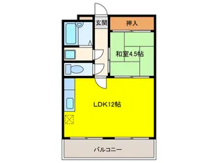 TMコーポ【3階】の間取り