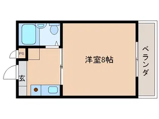 レーク山一【2階】の間取り