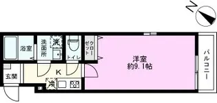 J-Maison東川口A【1階】の間取り