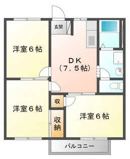 マザーグース II【2階】の間取り