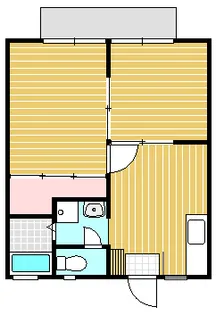 メゾン竜王A棟【2階】の間取り
