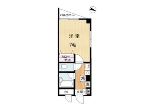 アクセス洗足【2階】の間取り