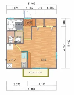 パルト・カネダ【1階】の間取り
