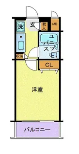 神奈川県横浜市港北区樽町4【マンション】の間取り