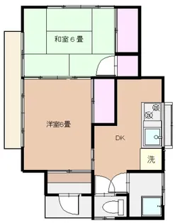 千葉県千葉市花見川区長作町【一戸建】の間取り