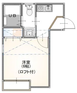 コーポ鈴新【2階】の間取り