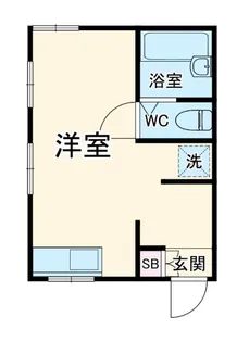 カトリエム【1階】の間取り