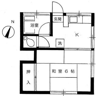 ビラ雪谷【2階】の間取り