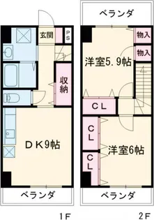 ラ・シーナの間取り