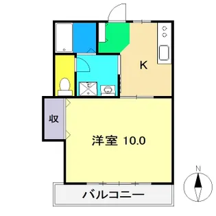 セントファームYOU【4階】の間取り