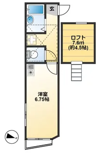 オーナメント西町【2階】の間取り