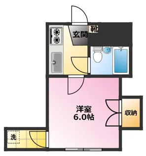 神奈川県川崎市中原区木月4【マンション】の間取り
