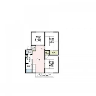 神奈川県小田原市東町1【アパート】の間取り