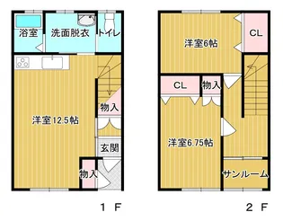 フォレスト下田の間取り