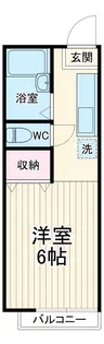 グリーンハイツ【2階】の間取り
