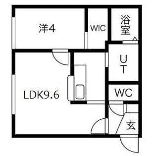 ウインダムヒル札幌駅前【4階】の間取り