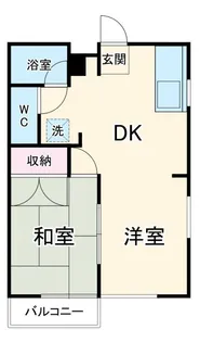 コーポ協和【1階】の間取り