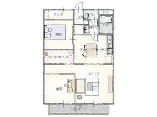 コーポルミエール【3階】の間取り