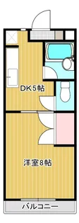 メルベーユI【2階】の間取り