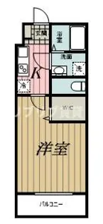 千葉県千葉市中央区新宿1【マンション】の間取り