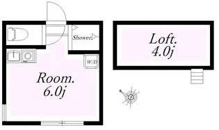 ユナイト保土ヶ谷ルートマスター【2階】の間取り