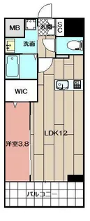Prosperer光明【5階】の間取り