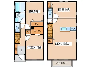 東京都町田市下小山田町【一戸建】の間取り