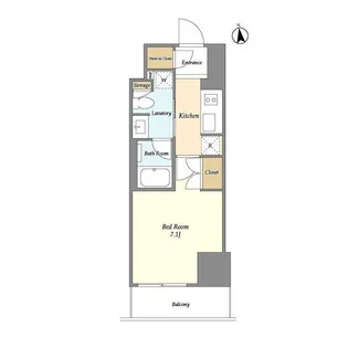 東京都大田区萩中3【マンション】の間取り