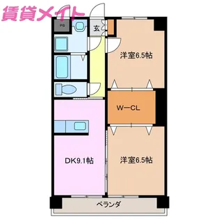 マジェスティ【1階】の間取り