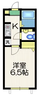 東京都世田谷区北沢4【アパート】の間取り