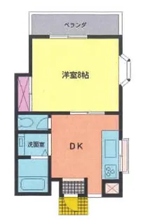 コーポ和【2階】の間取り