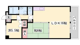 ヴィラ・プリマベーラ【1階】の間取り