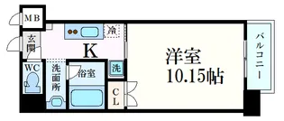 1Kの間取り画像