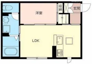 大阪府吹田市西の庄町【マンション】の間取り
