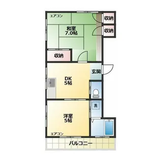 東京都台東区谷中1【マンション】の間取り