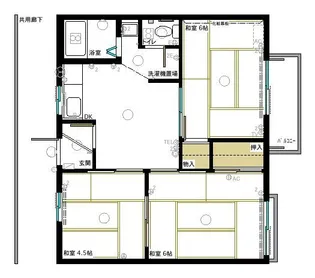 サンヴィレッジ2【2階】の間取り
