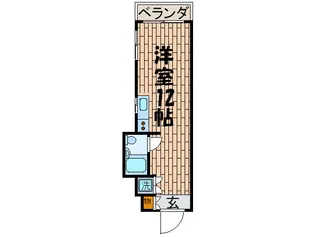 ニックハイム飯田橋【5階】の間取り