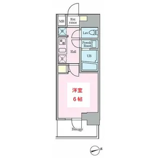 リビオメゾン大森WEST【4階】の間取り