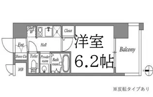 大阪府大阪市浪速区敷津東2【マンション】の間取り