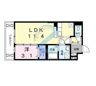 千葉県浦安市当代島1【マンション】の間取り
