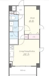 La gracieuse【3階】の間取り