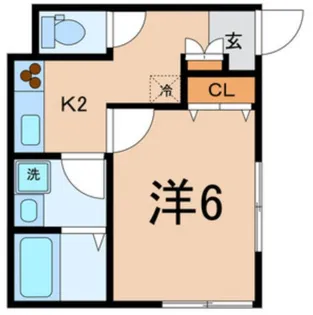 メゾン・ド・NAKAMURA【1階】の間取り