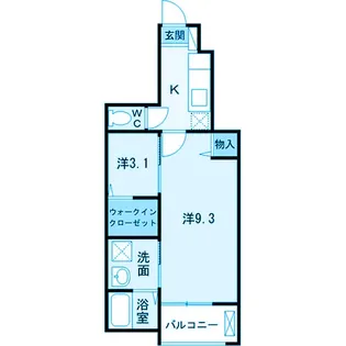 神奈川県川崎市高津区久地4【アパート】の間取り