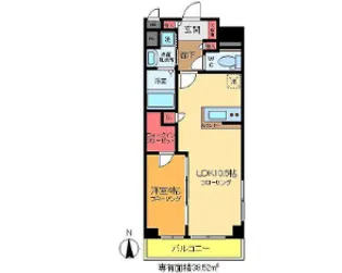 東京都江東区大島1【マンション】の間取り