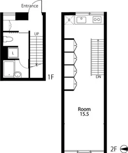 東京都中野区新井4【マンション】の間取り