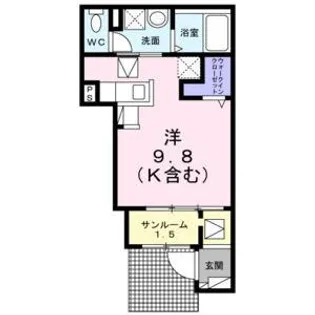パストラル【1階】の間取り