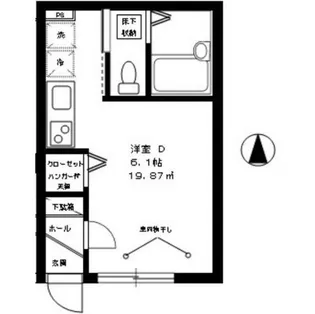 プリムローズ【1階】の間取り
