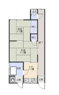 神奈川県相模原市緑区太井【一戸建】の間取り
